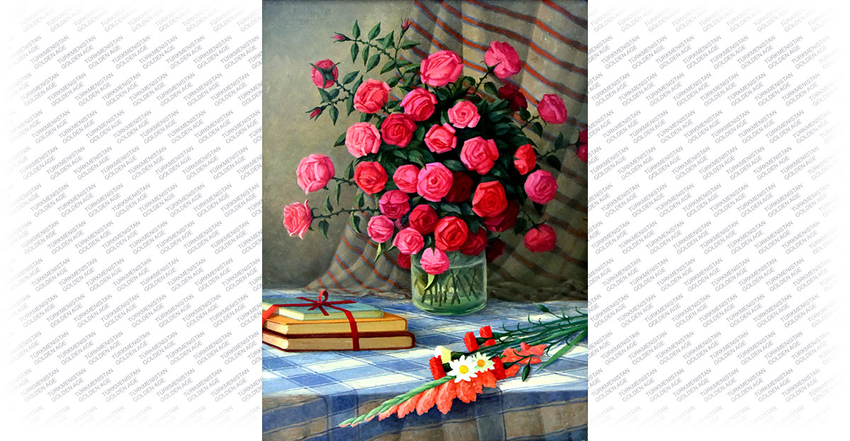 Ниязмурад Доводов -  художник, воспевающий трудовой и воинский подвиг