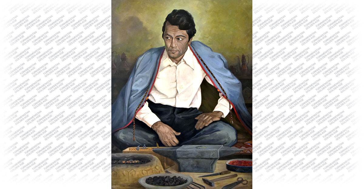 Ниязмурад Доводов -  художник, воспевающий трудовой и воинский подвиг