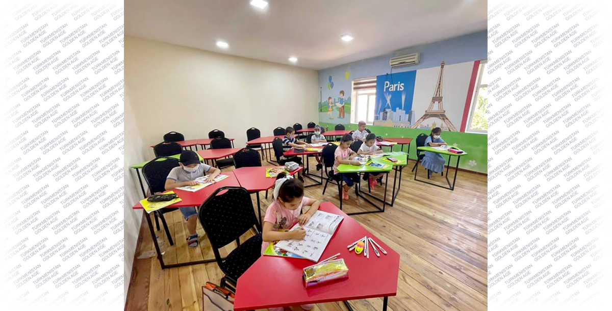 A new prestigious language school “KAMIL BILIM” has opened in Ashgabat