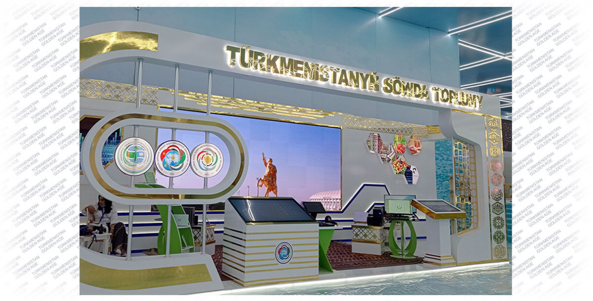 Products of Central Asian countries are presented on the Turkmen coast of the Caspian Sea
