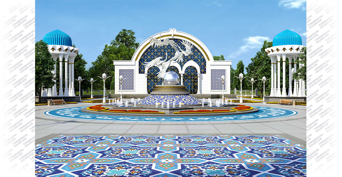 The Park of Culture and Rest "Tashkent" is being built on Makhtumkuli Avenue