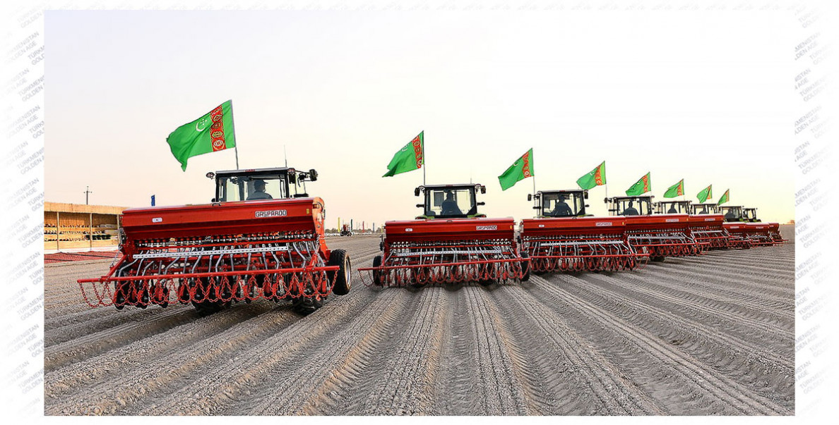 Turkmenistan launches winter crops sowing campaign