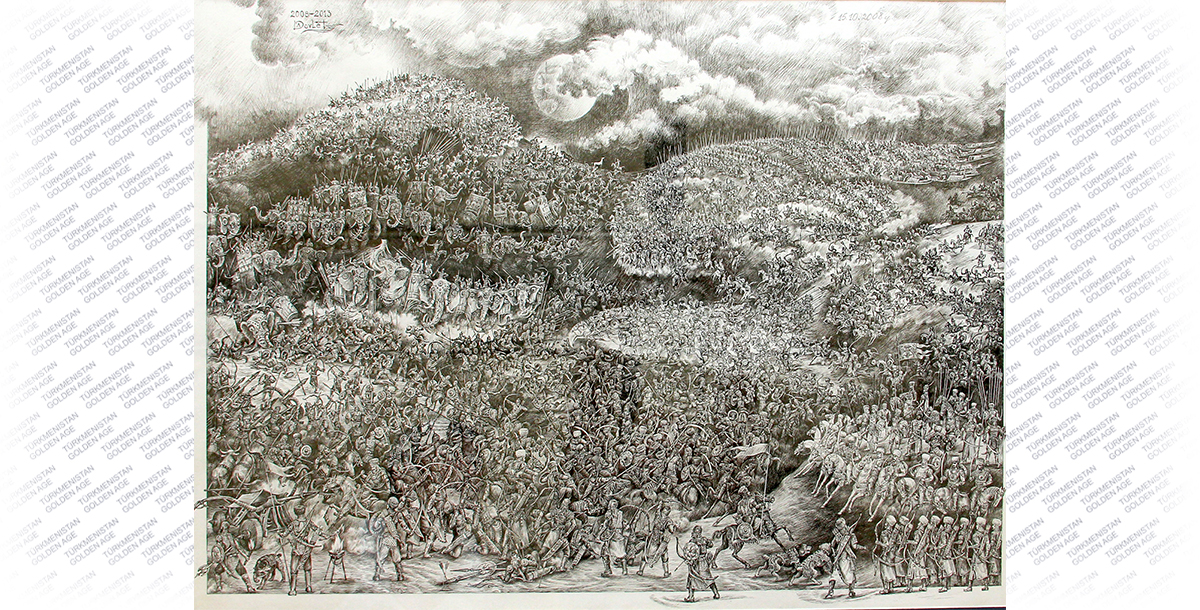 Довлет Акиев: мальчик, рисовавший пальцем по воздуху