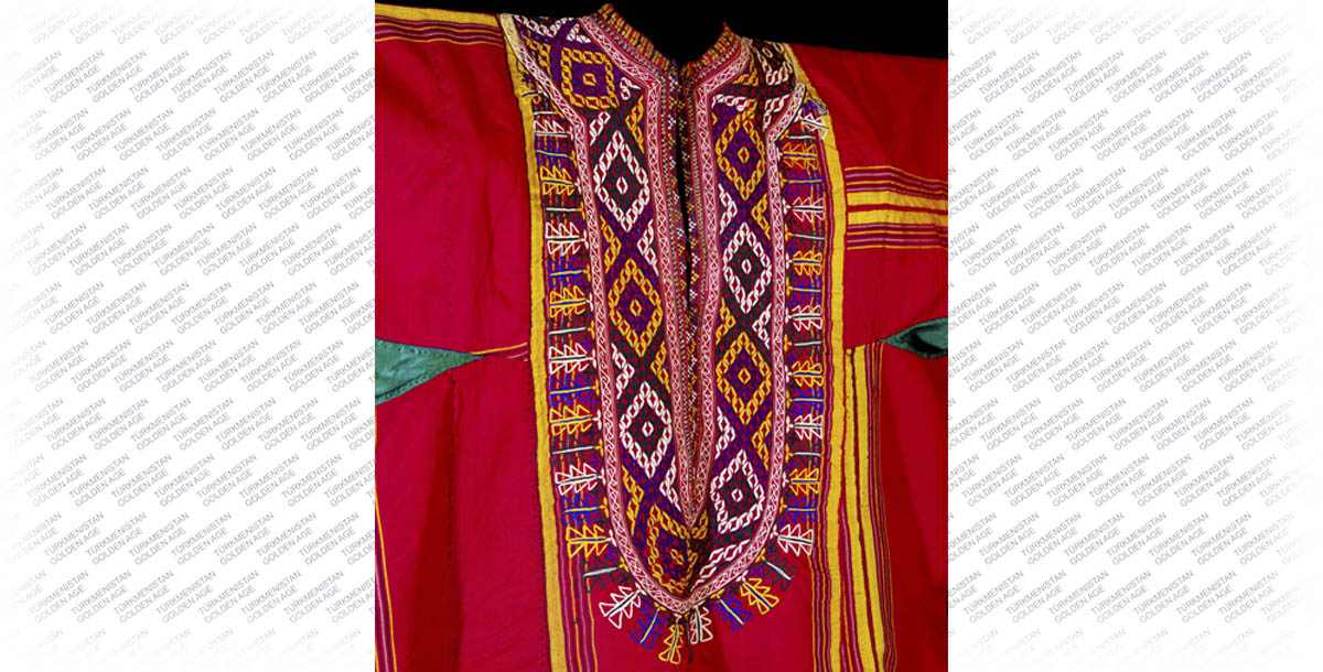 National Turkmen clothes - part of the culture and education