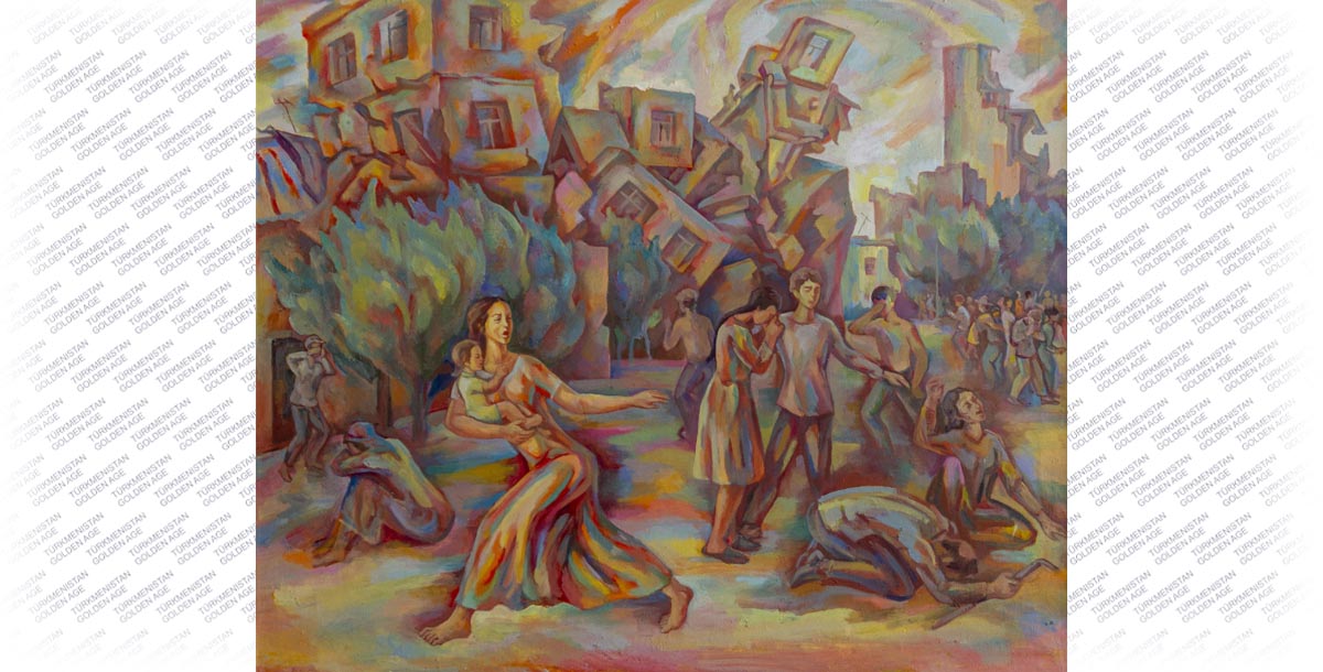 Туркменские художники об ашхабадском землетрясении: горе, которое нужно пережить, но о нем необходимо помнить