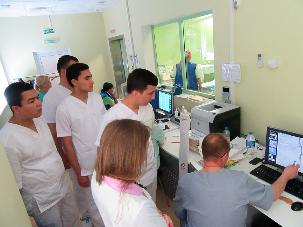 Turkmen medical students have practical works in Belarus