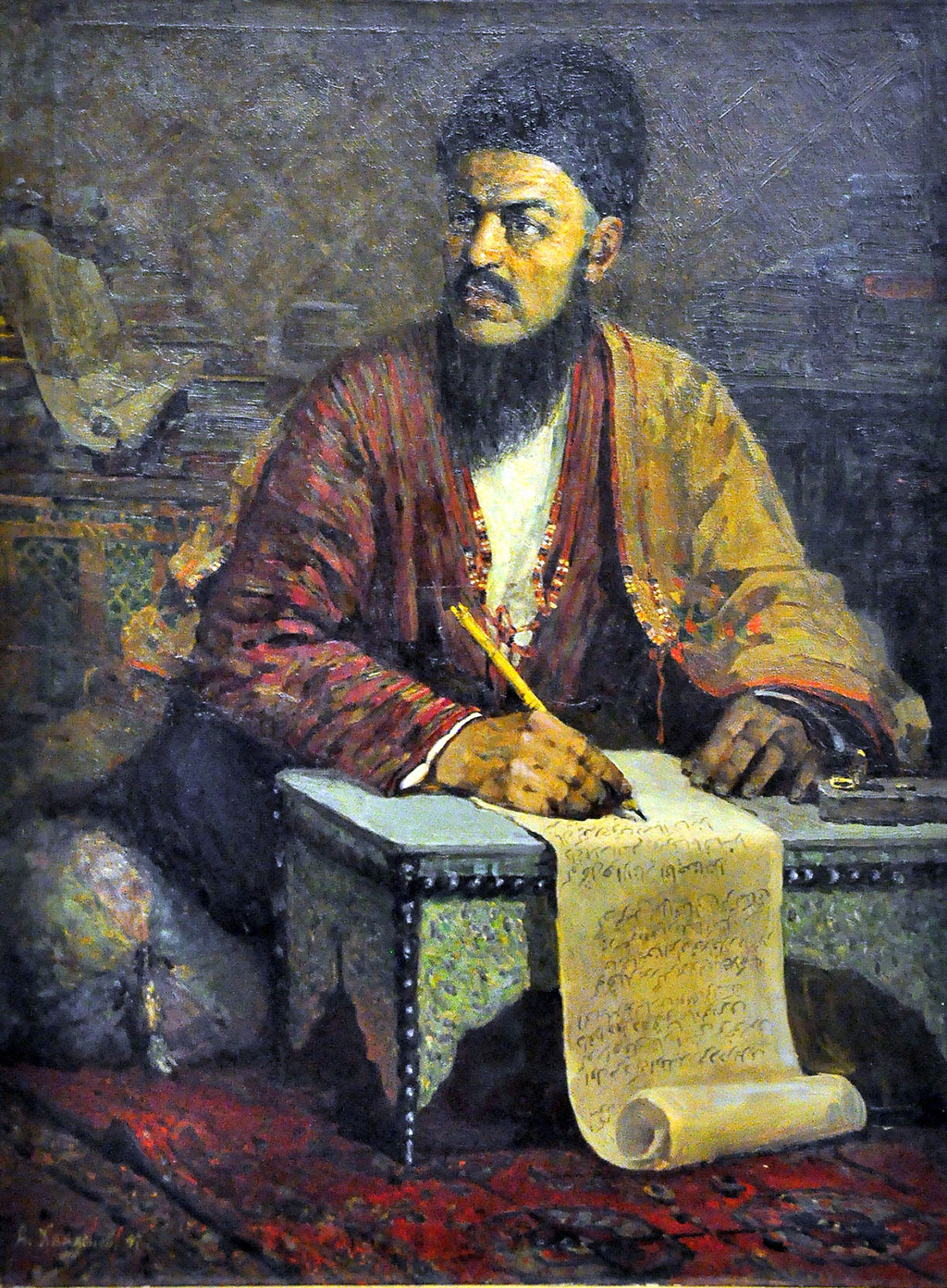 Корифеи национальной школы живописи: Айхан Хаджиев