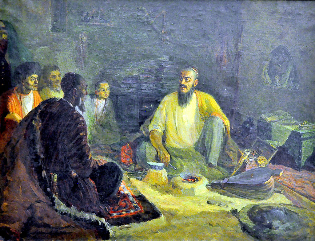 Корифеи национальной школы живописи: Айхан Хаджиев