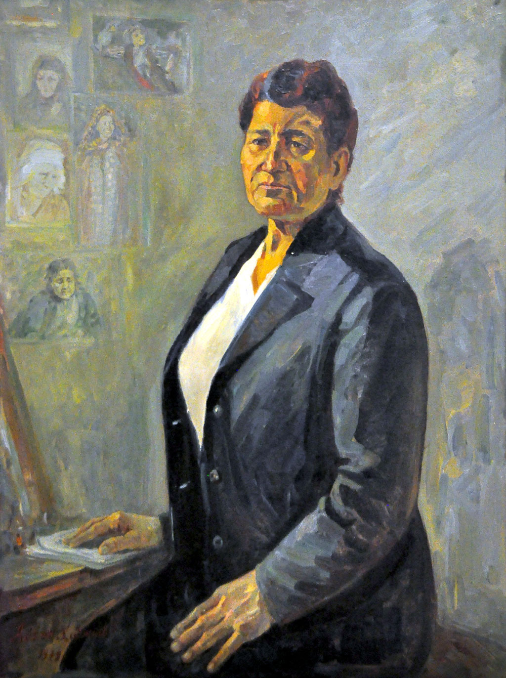 Корифеи национальной школы живописи: Айхан Хаджиев