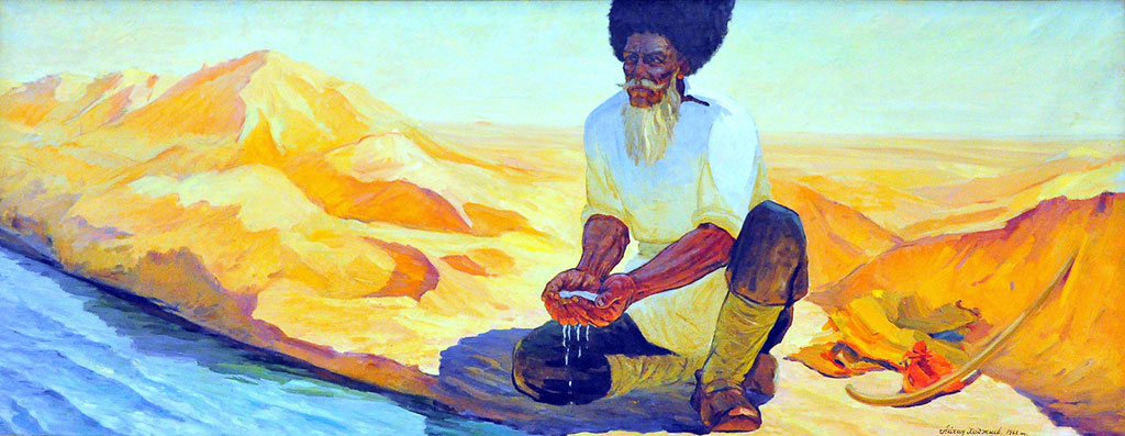 Корифеи национальной школы живописи: Айхан Хаджиев