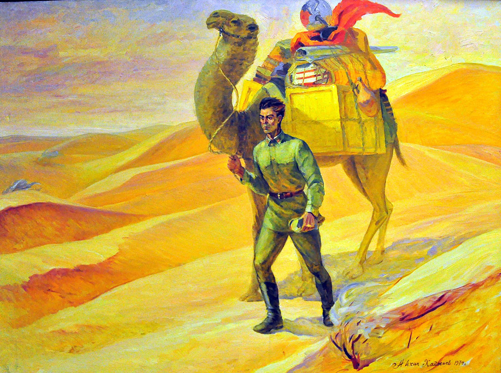 Корифеи национальной школы живописи: Айхан Хаджиев