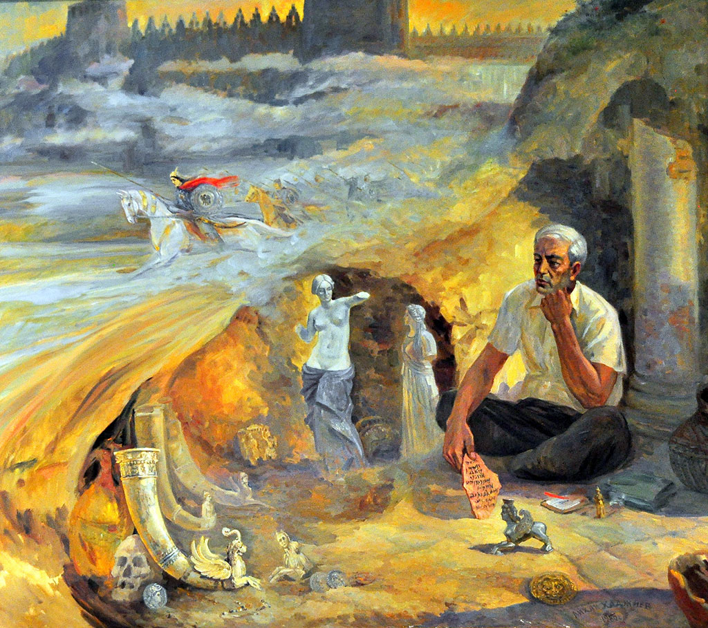 Корифеи национальной школы живописи: Айхан Хаджиев