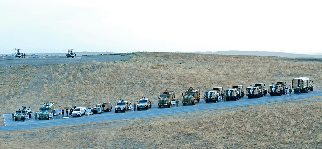 The President of Turkmenistan inspects the readiness of the Armed Forces