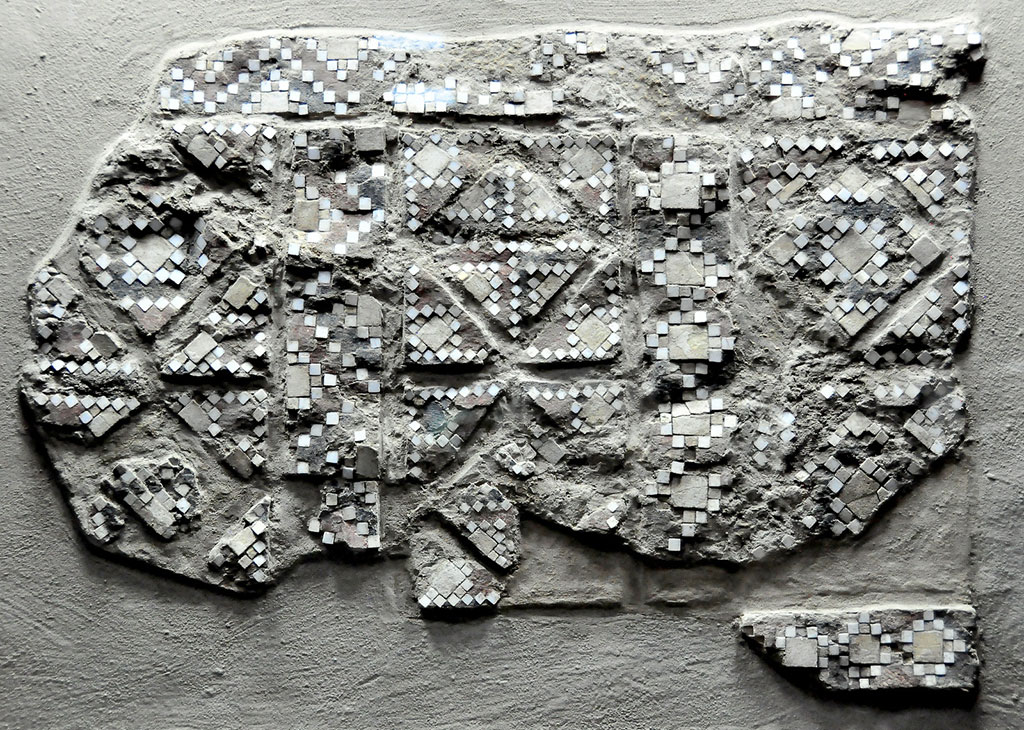 Unique mosaic panels of the Bronze Age are exposed in the Museum of Fine Arts