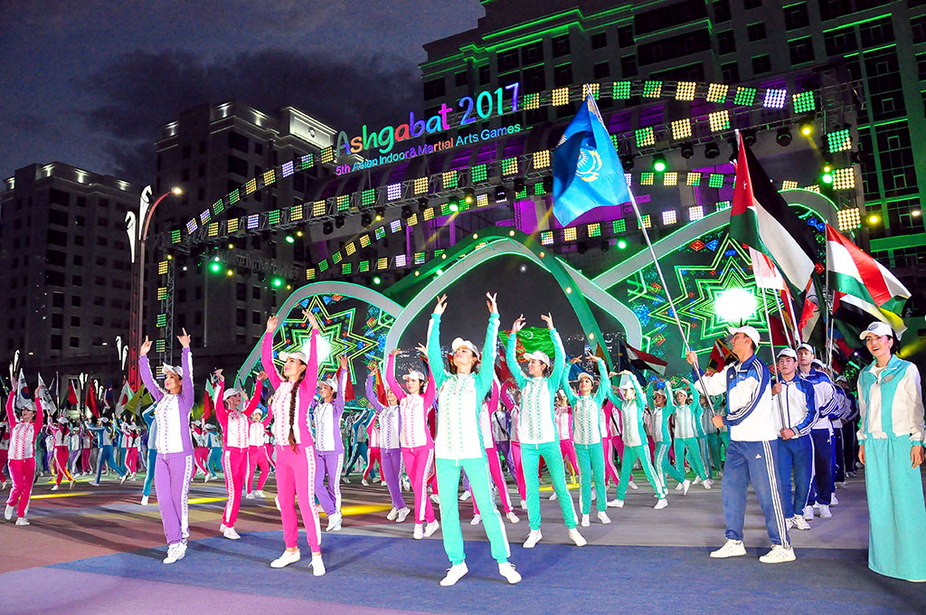 Ashgabat Olympic Complex hosts a celebration of sport