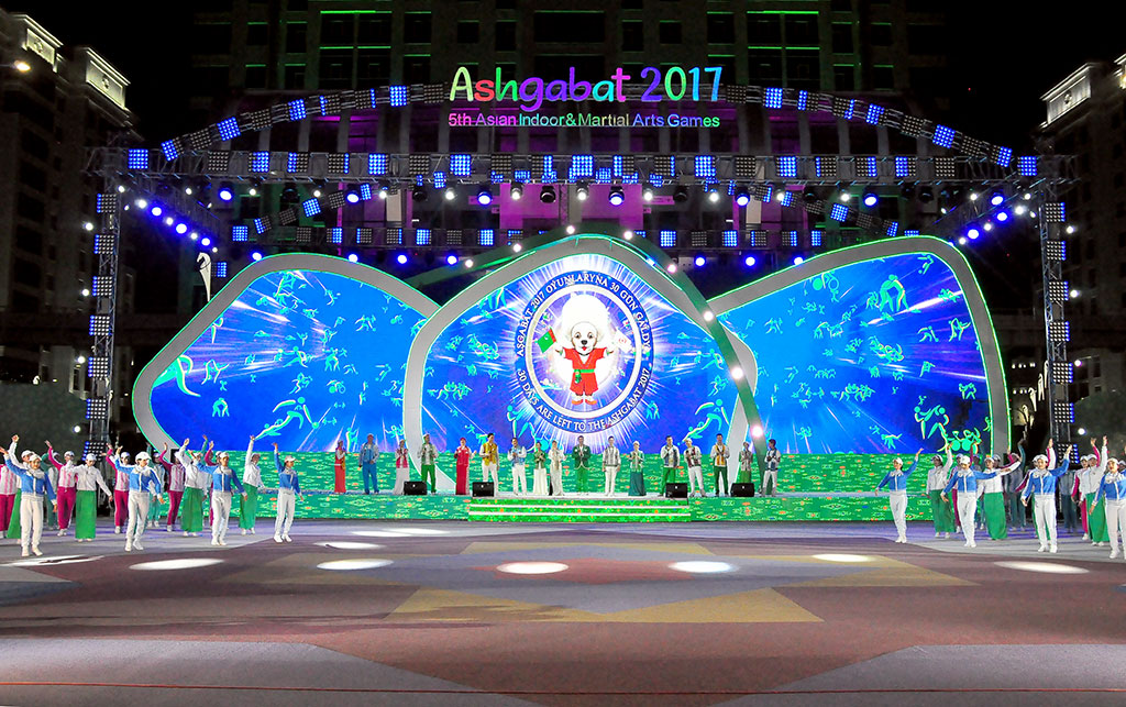 Ashgabat Olympic Complex hosts a celebration of sport