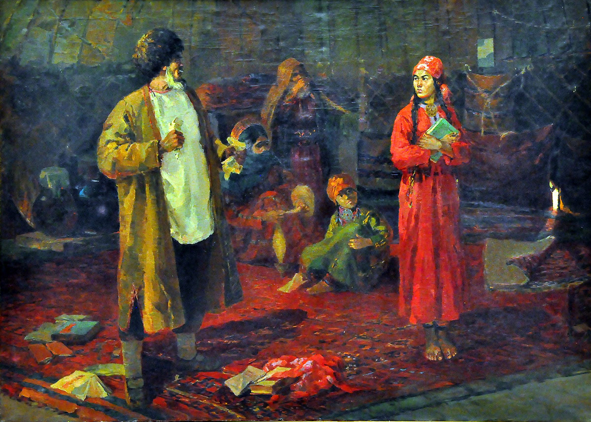 Корифеи национальной школы живописи: Евгения Адамова