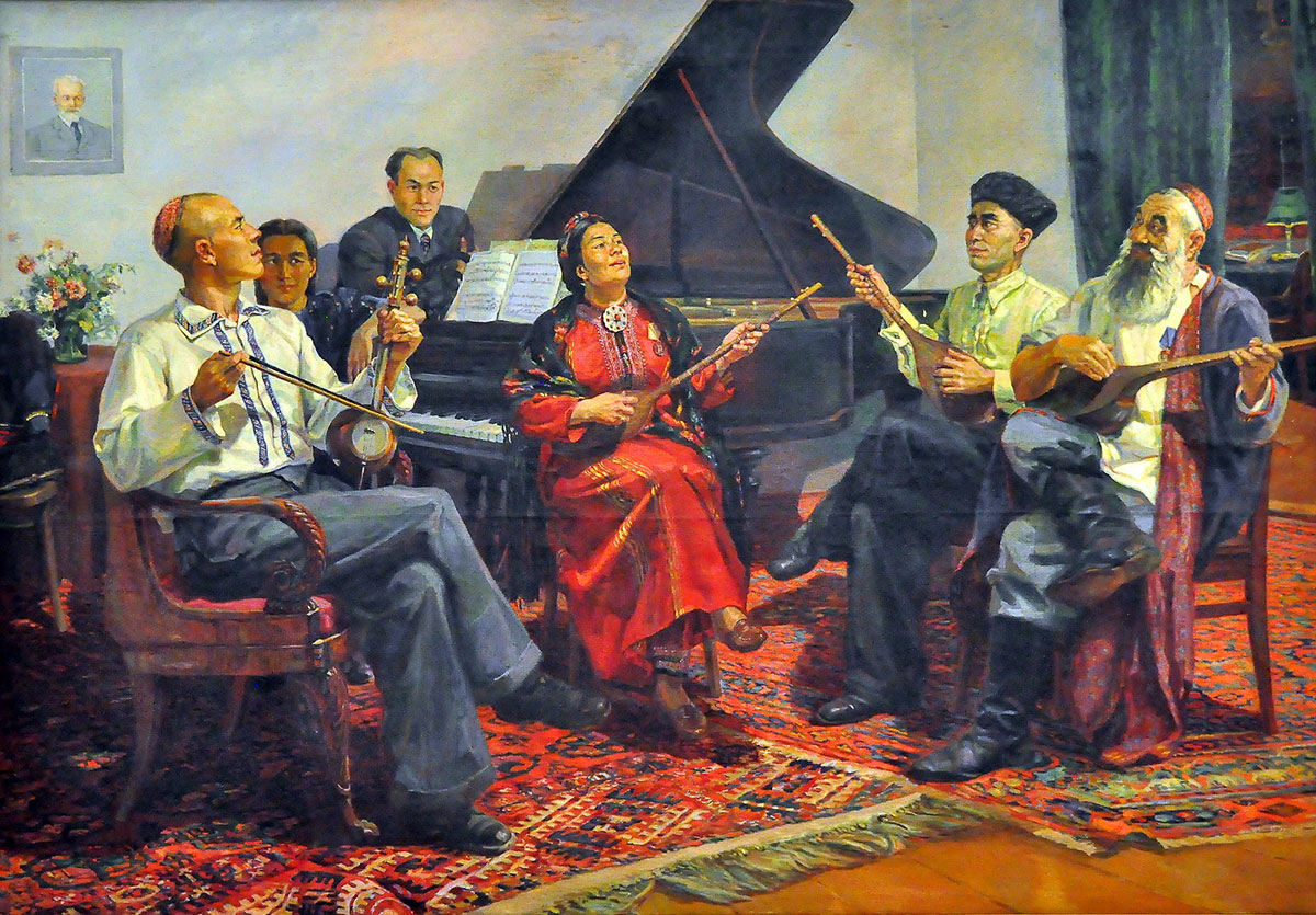Корифеи национальной школы живописи: Евгения Адамова