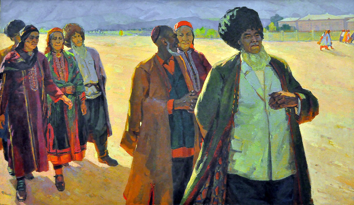 Корифеи национальной школы живописи: Евгения Адамова