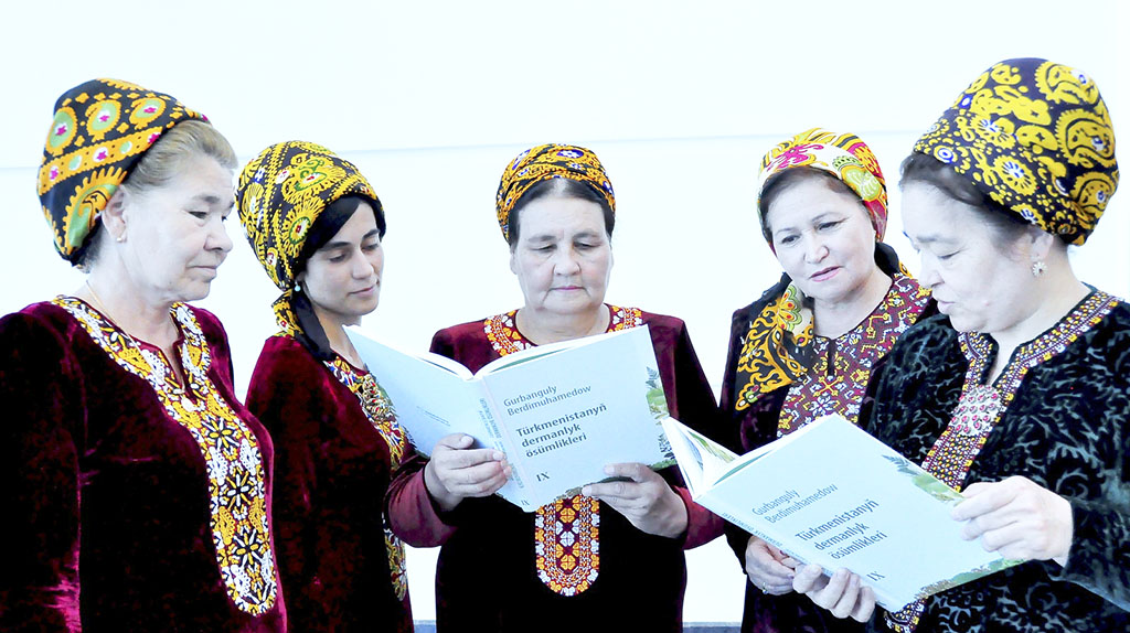„Türkmenistanyň dermanlyk ösümlikleri“ atly ensiklopediýanyň 9-njy jilti çapdan çykdy