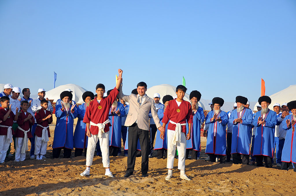 Turkmenistan citizens celebrate Eid Al Adha 