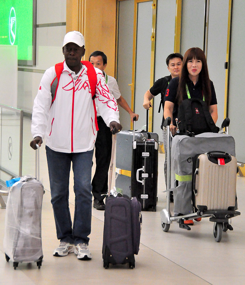 Participants of the 5th Asian Games   arrive in Ashgabat 