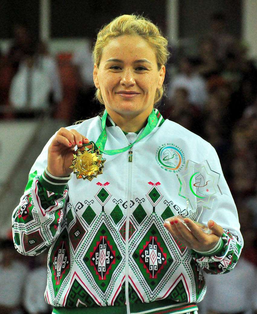 Turkmenistan team wins 16 gold medals in the first day of the Games 