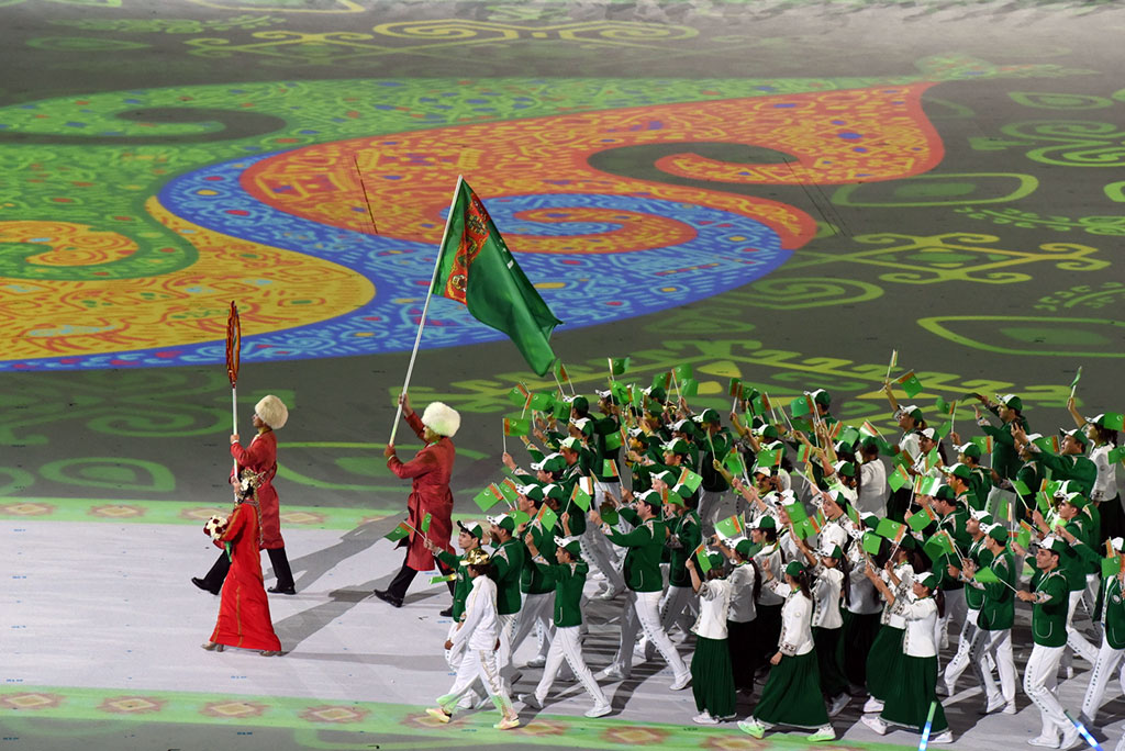 Ashgabat 2017 Opening Ceremony gets off to a start