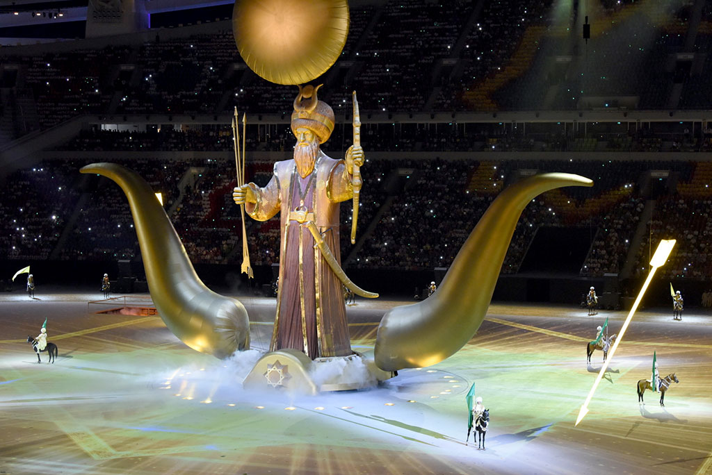 Ashgabat 2017 Opening Ceremony gets off to a start