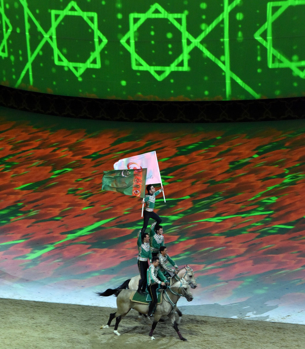Ashgabat 2017 Opening Ceremony gets off to a start