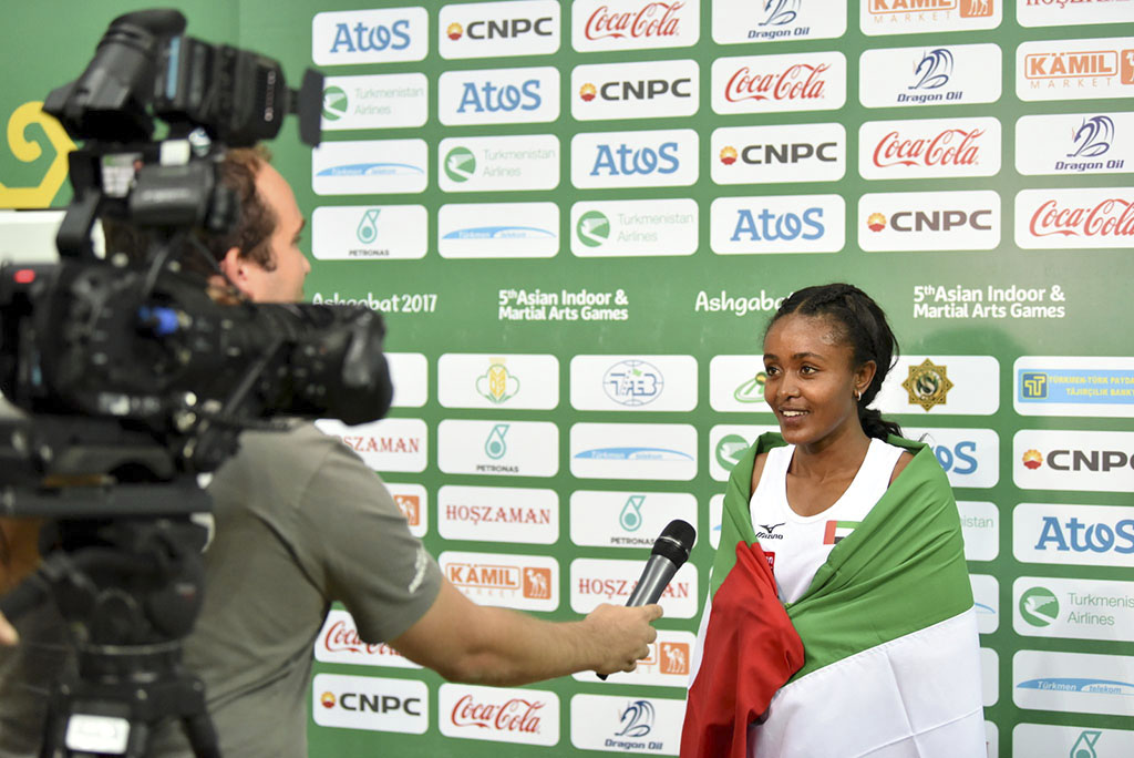 Turkmenistan National team wins 25 medals where 13 gold one in the third day of the competitions 