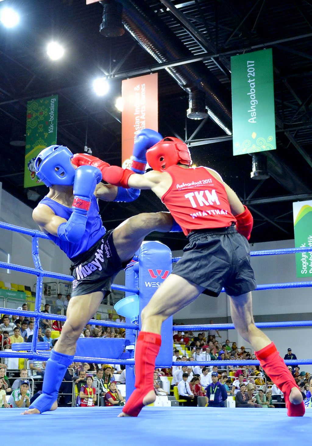 Turkmenistan national team confidently leads the team overall at the Games 
