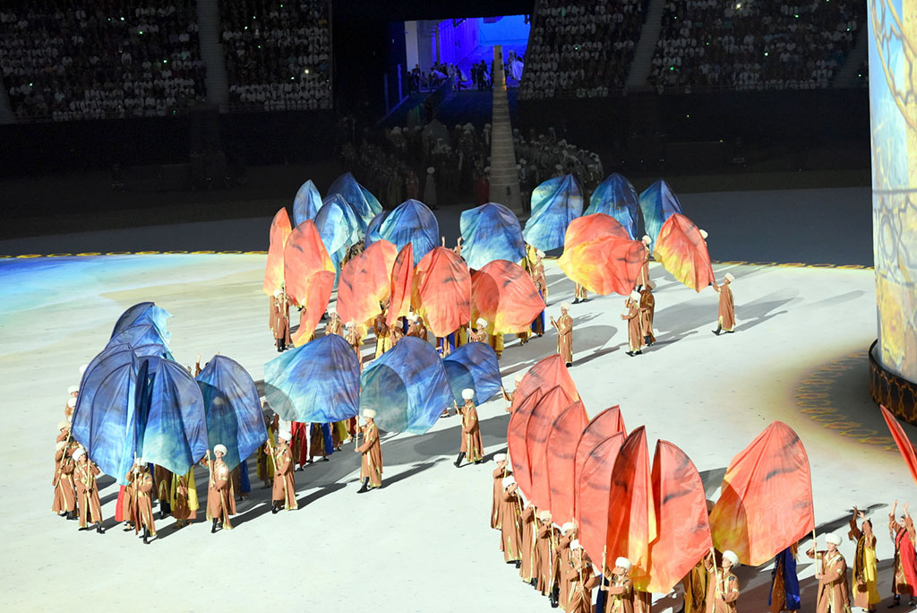 Bright pages of Dehistan and Kunyaurgench history in the episodes of the opening ceremony of the Games 