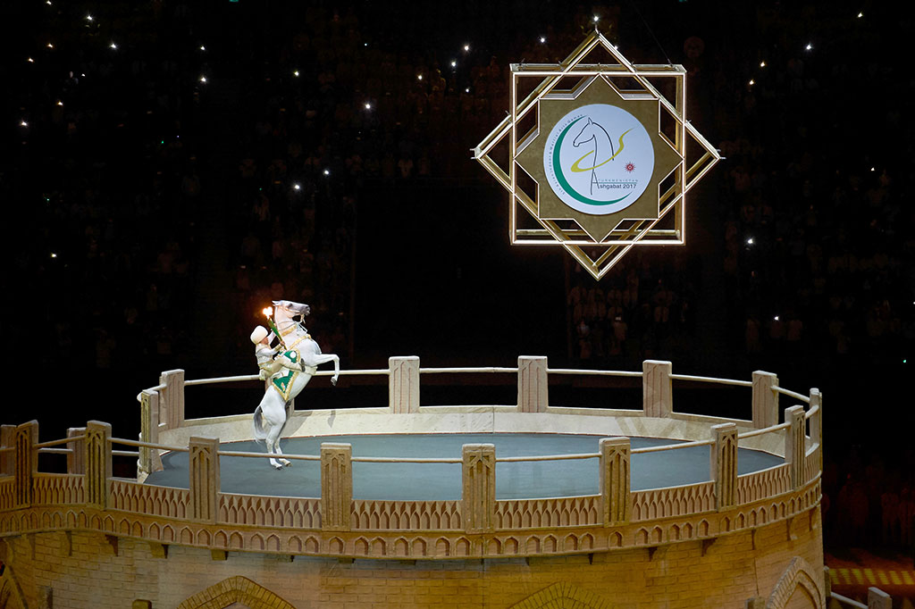 The Turkmen nation’s history brought to life at the Ashgabat 2017 Games opening ceremony: Ancient Merv and Oguzkhan