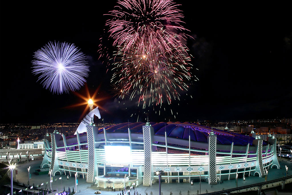 The Turkmen nation’s history brought to life at the Ashgabat 2017 Games opening ceremony: Ancient Merv and Oguzkhan