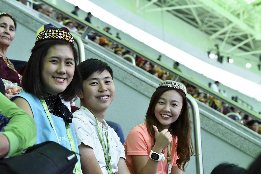 Ceremonial final of V Asian Games is held at the Olympic Stadium 