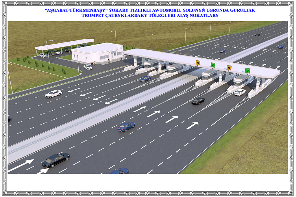 First autobahn Ashgabat – Turkmenbashy to open in September 2020