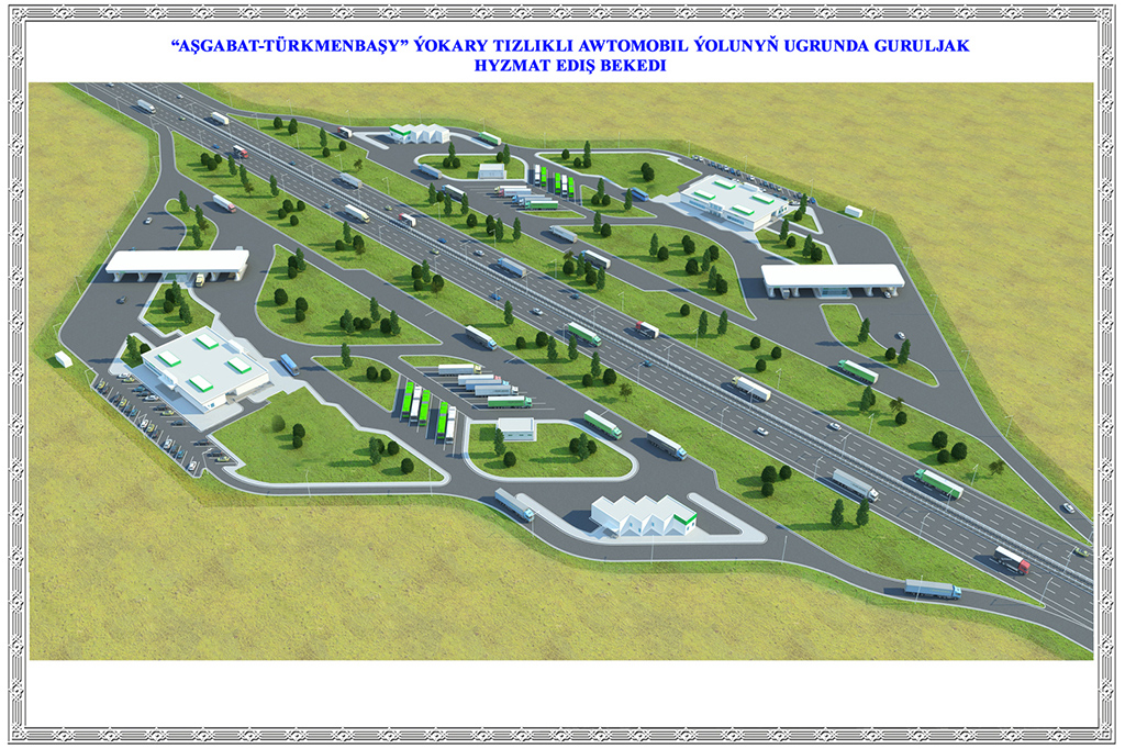 First autobahn Ashgabat – Turkmenbashy to open in September 2020