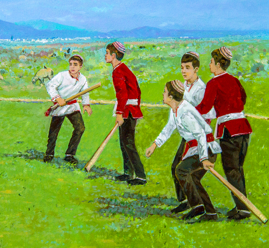 Turkmen sports game ‘chilik-hekgal’ – a precessor of golf 