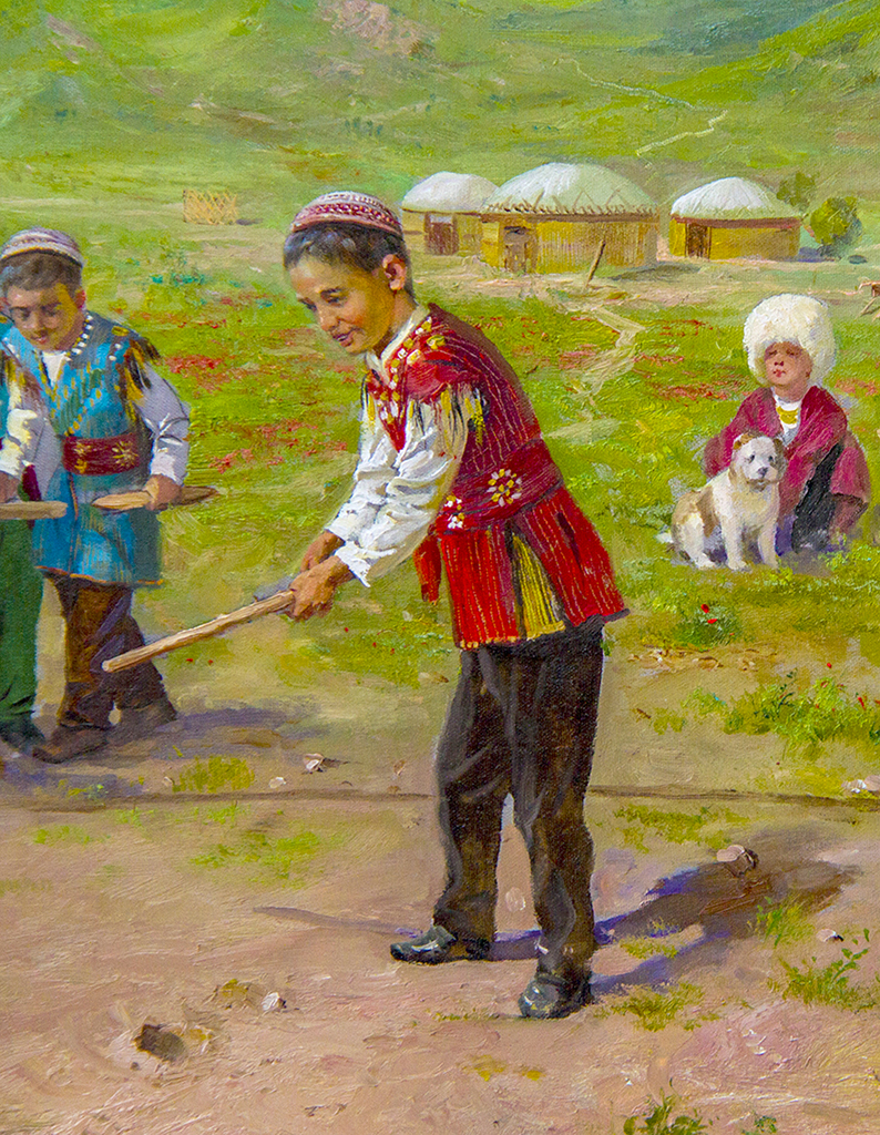 Turkmen sports game ‘chilik-hekgal’ – a precessor of golf 