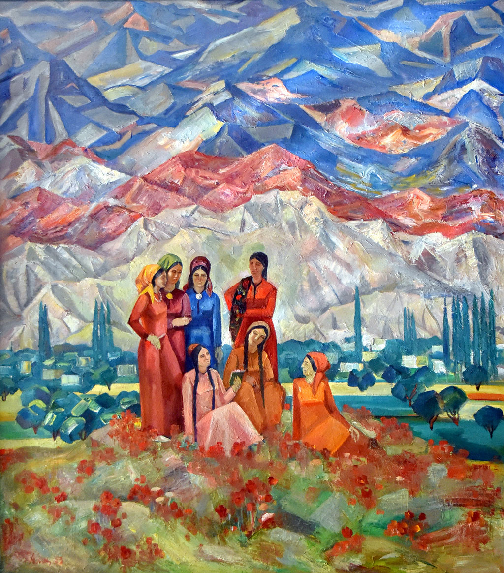 Annadurdy Almamedov people's Artist of Turkmenistan greeted 80th anniversary among art lovers