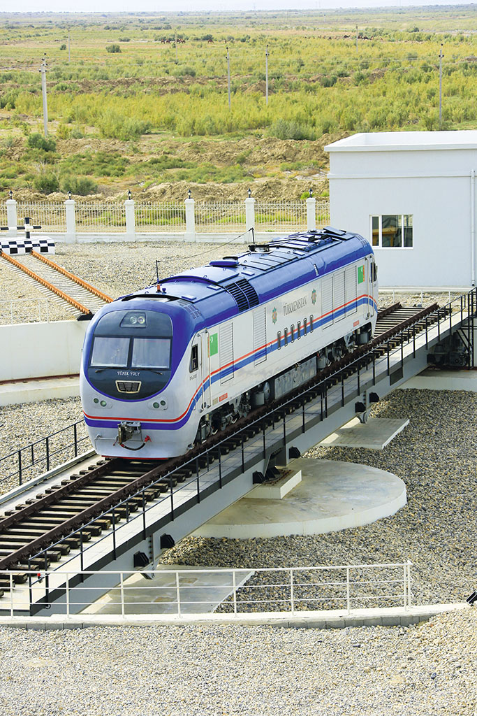 Gurbanguly Berdimuhamedov: Bereket Locomotive Depot to Link Countries of Region to Ports on Persian Gulf