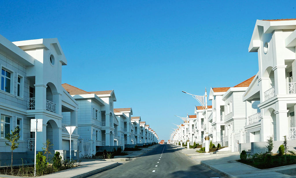 Cottage living complex is opened in Ashgabat with participation of the Head of the State