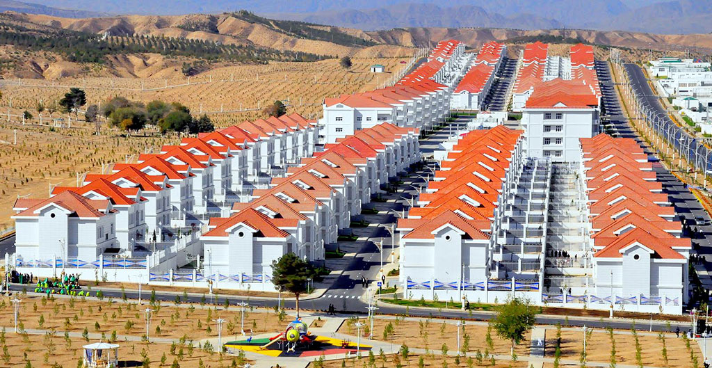 Cottage living complex is opened in Ashgabat with participation of the Head of the State
