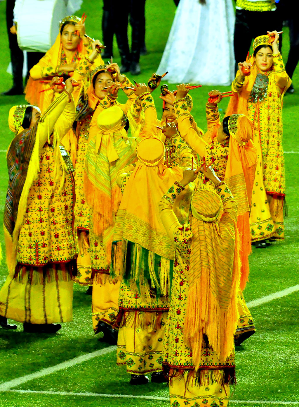 Ashgabat Sport Complex hosts a colorful celebration in honor of Independence Day