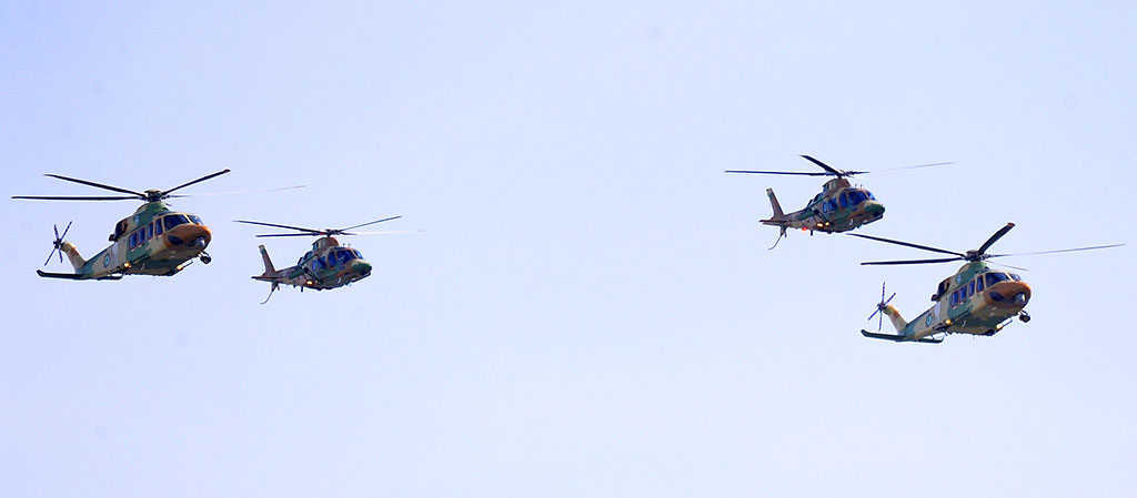 Festive parade on occasion of the Independence Day in Ashgabat 