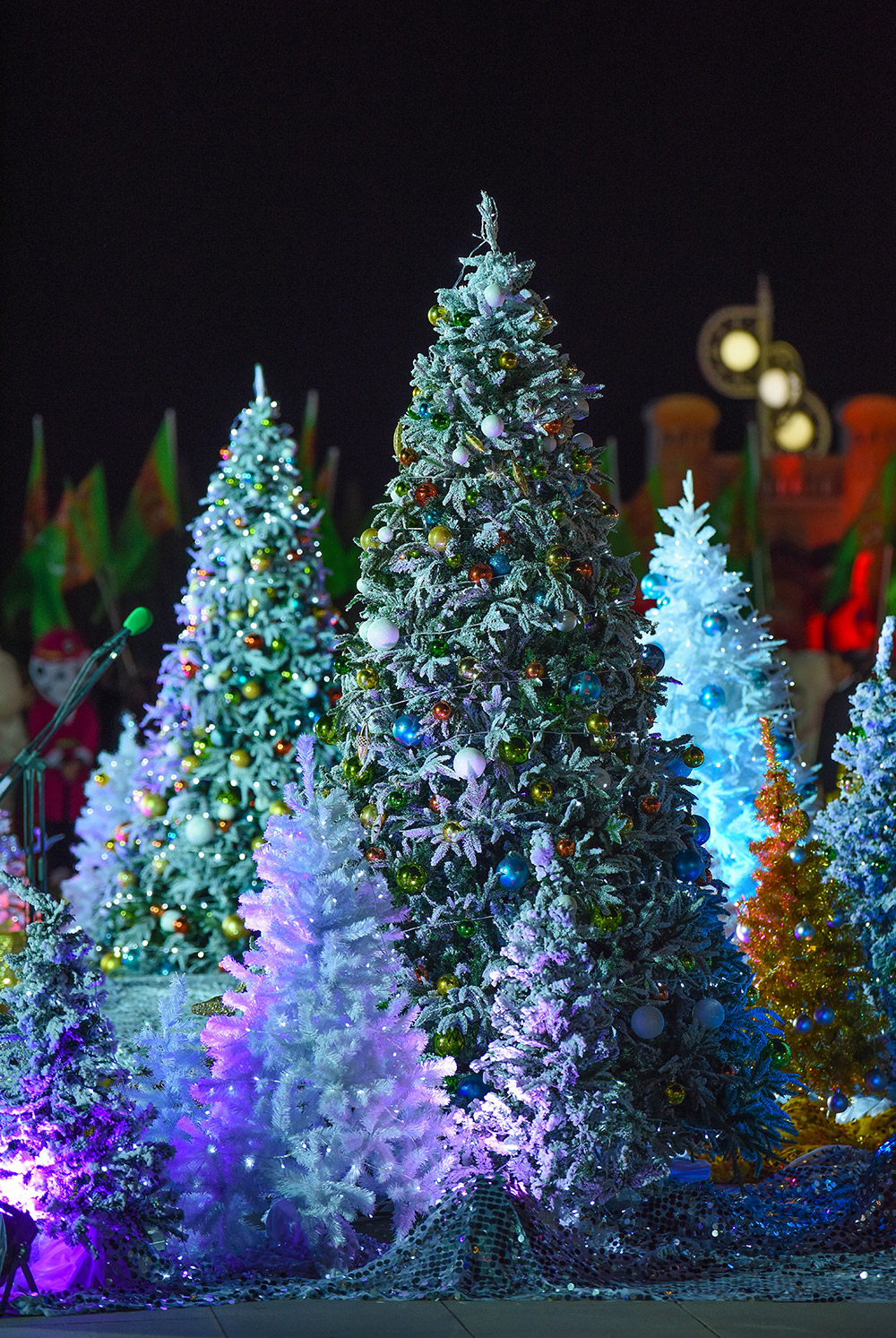 The square of Älem Cultural and Entertainment Centre is the place of New Year celebrations