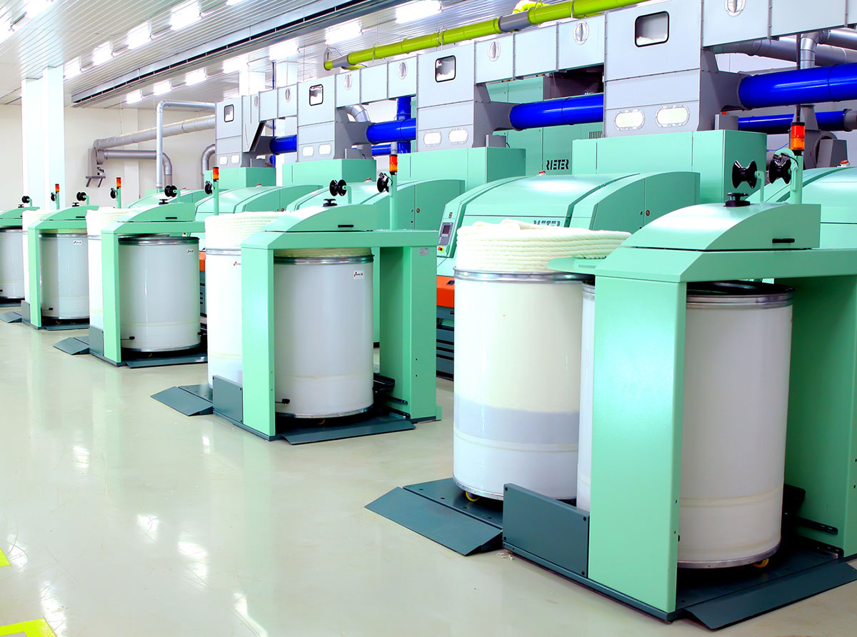 Textile industry: high technology and orientation to the export