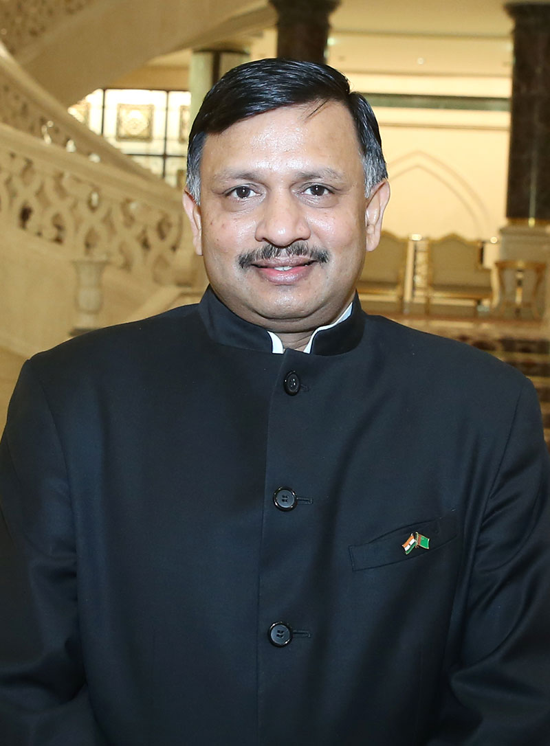 The Ambassador of India express the gratitude to Turkmen leader for the support of work of diplomatic mission 