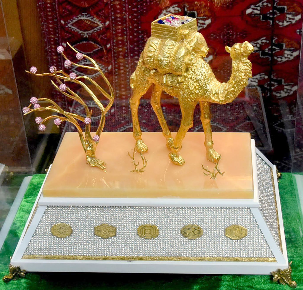 Exposition in the Main Museum is dedicated to the history of the Great Silk Road 